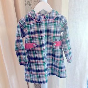 Oaks Apparel - Lindsay Pink Plaid Dress - Size 3